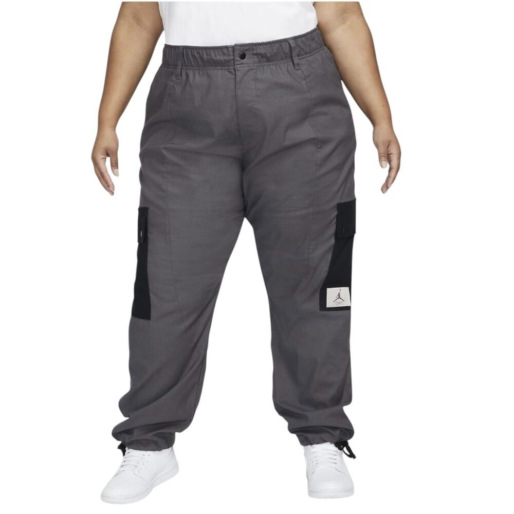 Jordan Flight Cargo Pants Womens 3X Loose Fit Drawstring Pockets DD7006